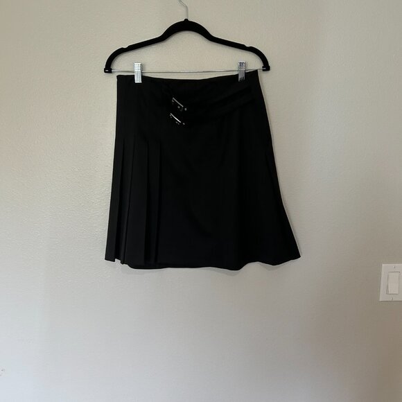 ESpirit collection  black skirt w/ buckle - Picture 2 of 8